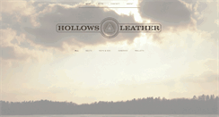 Desktop Screenshot of hollowsleather.com
